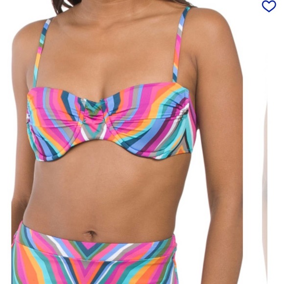 NWT Trina Turk Louvre Swimsuit Bikini Set Size 10 - Picture 6 of 14